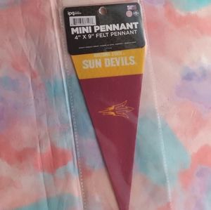 ASU Arizona State University mini felt pen…